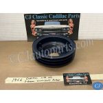 RESTORED 1954 1955 1956 CADILLAC CRANK CRANKSHAFT PULLEY TRIPLE (3) GROOVE A/C CARS #1461163